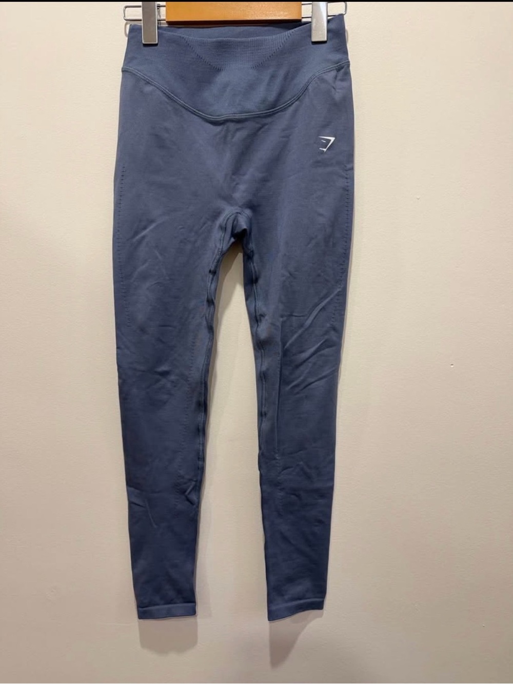 Gymshark High-Waist Seamless Leggings - in Blue